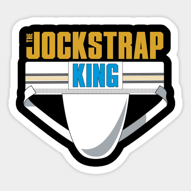 Jockstrap King Gardner Minshew Jaguars Design Sticker by stayfrostybro